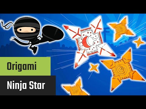 Forh&aring;ndsvisningsbillede: Origami Shuriken: Vejledning med video, fotos og beskrivelse