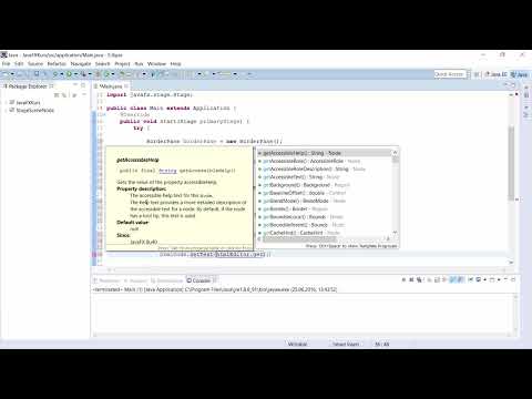 JavaFX für GUI-Entwicklung – 32 BorderPane