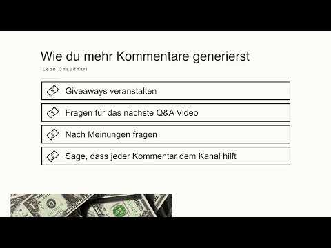 Acquisizione clienti su Internet: 21.8 | Generare più commenti su YouTube