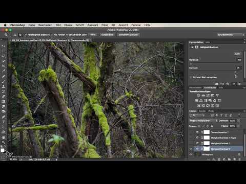 Görünümler ve Stiller Photoshop ile - Kontrast