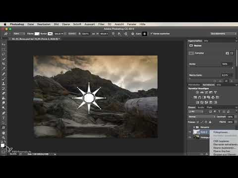 Photoshop ile Görünüm ve Stiller - Kontrol ışığı ve Flares