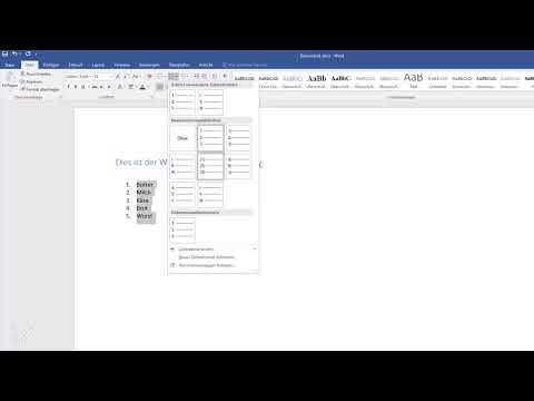 Mieux dans Word - 09 Numérotation et puces