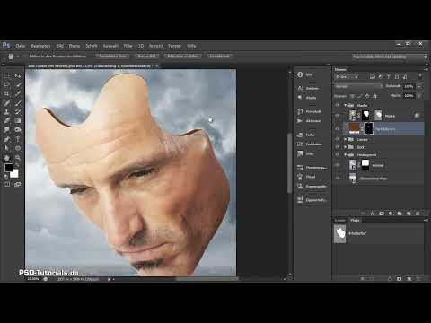 Photoshop kompozisyonu - Denizlerin kılavuzu - Bölüm 07: Maskenin derinlik kazandırması