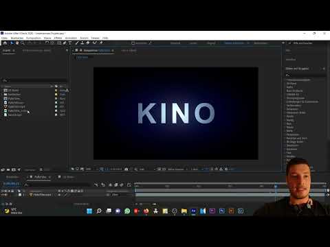 After Effects dersi: 4.5 | Kaynakların İçe Aktarımı: Video, resim dizileri ve diğerleri.
