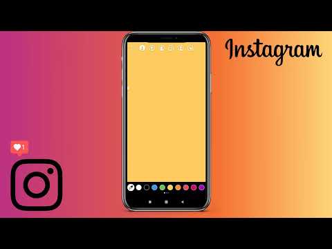 Marketing su Instagram: 10.1 | Story Hacks 1 - sfondo monocromatico