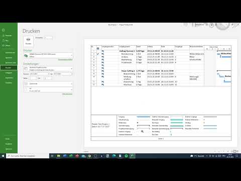 MS Project-Tutorial: 7.11 | Imprimir proyecto