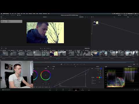 DaVinci Resolve-handledning: 4.7 | Kurvor - Gradationskurva