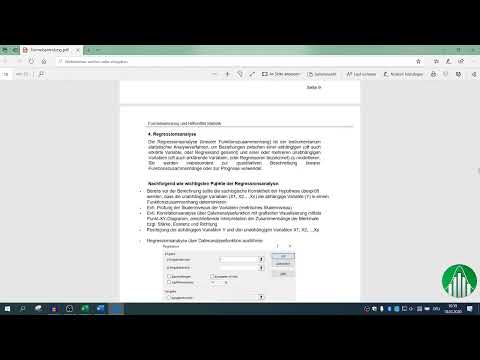 Datenanalyse mit Excel für Business und Vertrieb: 2.3 Korrelationsanalyse und Regressionsanalyse