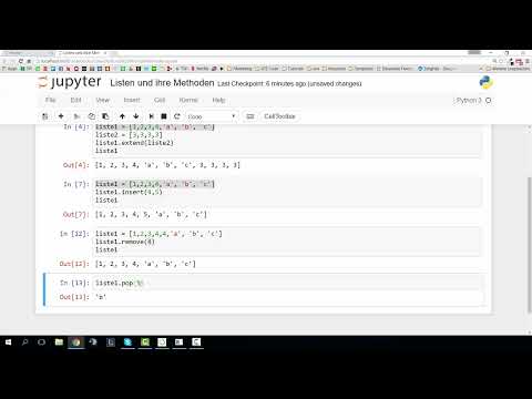 Python-ohjelmointi aloittelijoille - 48 listaa ja niiden metodit
