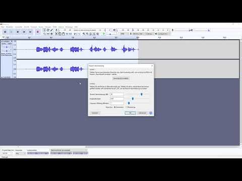 Skapa din egen podcast: 7.3 Audacity - brusreducering, ta bort störningar