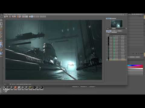 Cinema 4D – Ljusinställningar: Skapa 4.7 gradient.