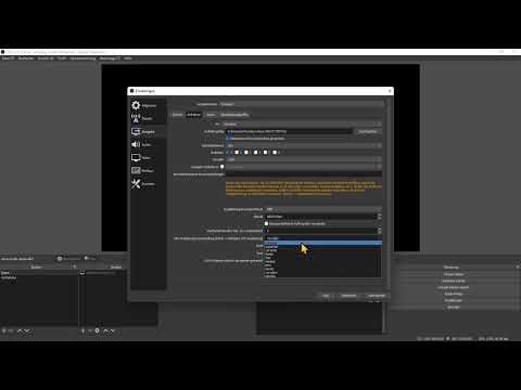 YouTube-marknadsf&ouml;ring: 8.3 | OBS Studio - Inspelningsinst&auml;llningar