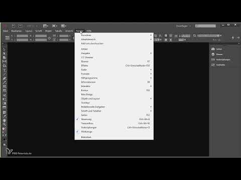 Large projects in Adobe InDesign - 2.01 - Create workspace