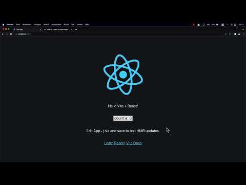 React-Tutorial: 5.1 | Video-Player-App erstellen