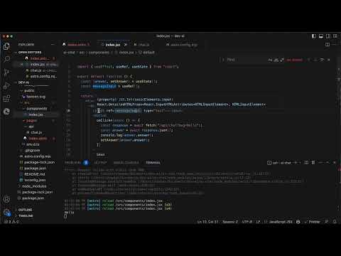 OpenAI API: 3.6 | Grundl&aelig;ggende UI i React