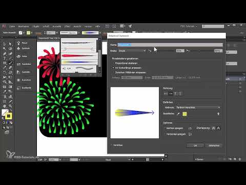 Lav fyrværkeri i Adobe Illustrator - Del 2
