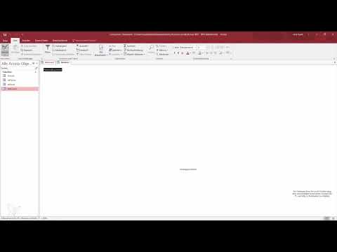 Bättre i Access: Bli en dataräddare - 4.2 Uppslag Referenstabell - Postnummer och ort skapade