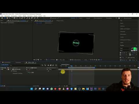 After Effects-Tutorial: 6.6 | Müziği canlandırma: Time-Expression ve Wiggle-Expression.