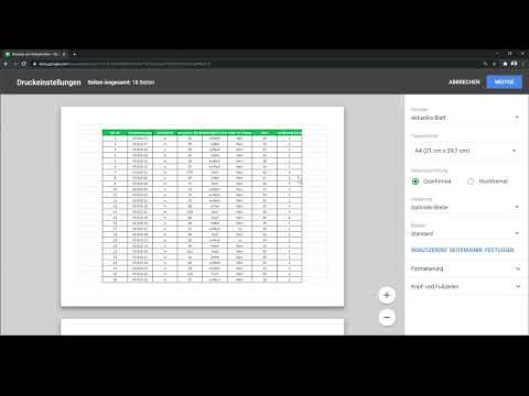 Google Sheets -opas: 6.5 Ty&ouml;kirjojen tulostaminen