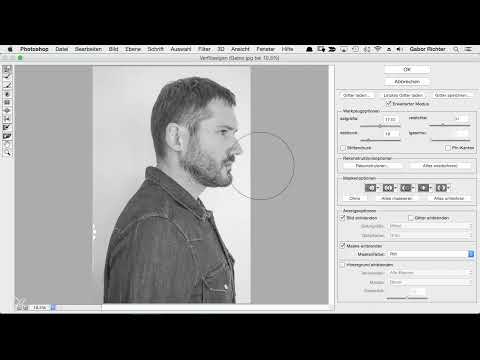 Benim HEVES - Yaratıcı Karakter Portresi Photoshop'ta - 04: Siluet Kontürünü Düzleştir