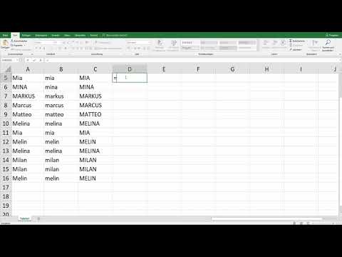Tutorial de Excel: Diseño de tablas, gráficos y pivotes para una presentación clara de los datos - 5.4 Cambiar las mayúsculas del texto en Excel