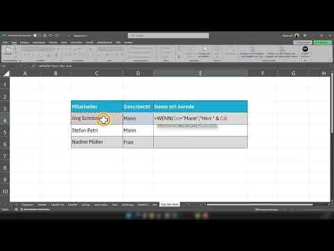 Excel tips: 25 | Perfect salutation using an IF function