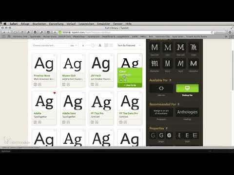 Novedades de Creative Cloud: Photoshop CC 2014 (junio de 2014) - 05 Gesti&oacute;n de fuentes