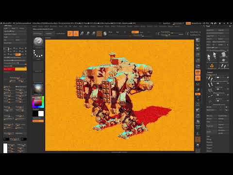 ZBrush 2019 - Video-træning om opdatering: 8 | Non-fotorealistisk rendering (NPR)