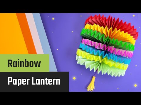 Vorschaubild: DIY Regenbogen-Papierlaterne: Farbenfrohe Bastelidee für Kinder