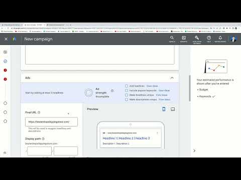 E-handelskurs: 10.16 | Google-annoncemålretning og målgruppe