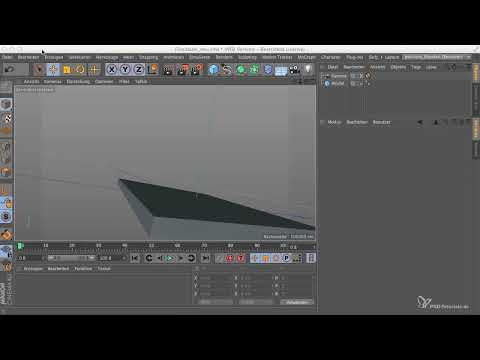 Cinema 4D ile Photoshop buluşuyor: 2. Bölüm. Sahneyi modelleme: Sahne görünümünü ayarla