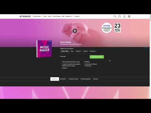Skapa egen musik med Magix Music Maker: 02 | Programreferens