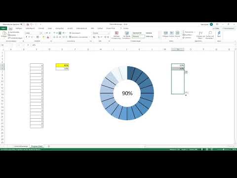 Cr&eacute;er un diagramme dans Excel : 4.11 | Affichage dynamique de la progression