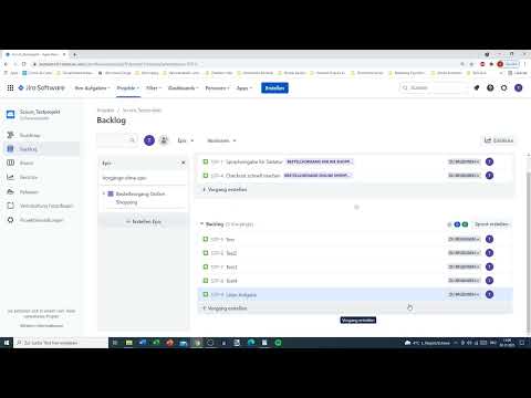 Jira Kılavuzu: 4.2 | Backlog – İşlemler