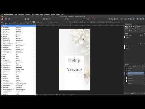 Tutorial básico de Affinity Publisher: 06 | Texto gráfico, texto de marco y texto de relleno