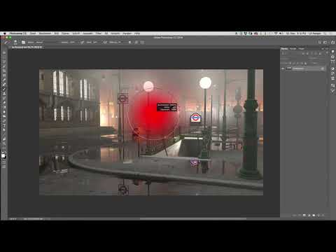 Cinema 4D-tutorial "Underground": 4.1 Ps-indstillinger