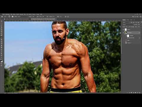 Photoshop teknikleri: 3.22 | Kasları büyütme