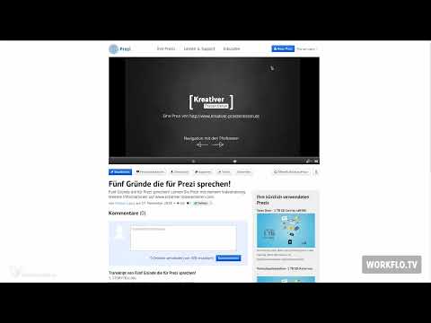 Prezi voor beginners - Presentaties die inspireren - 2.7 De Deelfunctie
