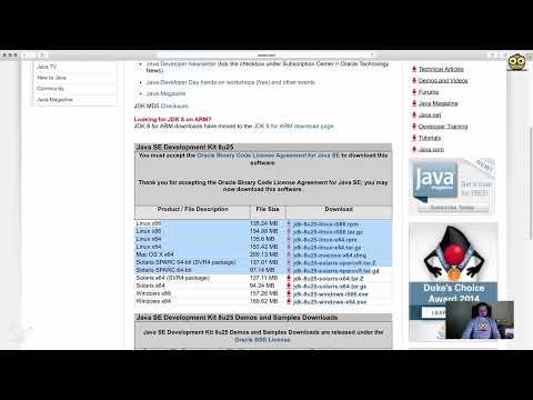 Java aloittelijoille - 2.2 JDK:n asentaminen