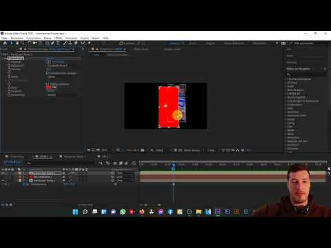 After Effects dersi: 3D cep telefonu ön ve arka taraf ayarı.