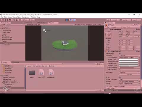 Unity ve Cinema 4D ile 360&deg; mimari g&ouml;r&uuml;n&uuml;mler &ndash; 08 d&uuml;ğmesi ekleyin.