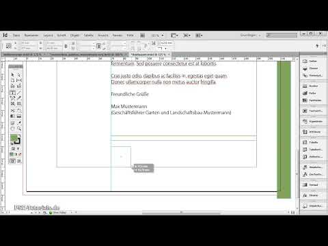 Briefpapier klassisch/modern und verspielt in Adobe InDesign gestalten
