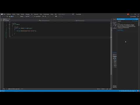 Programmation en C# : 3 | Aperçu de l'interface de Visual Studio