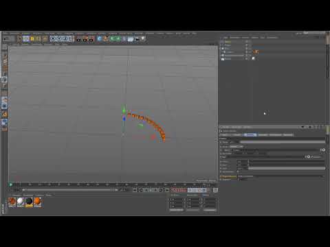 Cinema 4D MoGraph för nybörjare - 2.10 Effektors: Spline