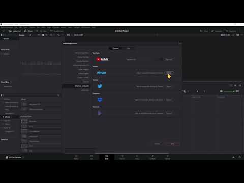 YouTube-marknadsföring: 9.6 | Koppla DaVinci Resolve till YouTube-kanalen