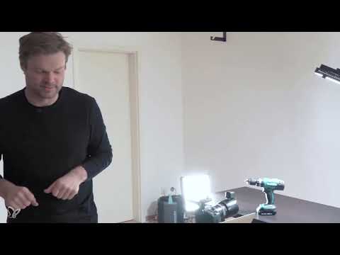 Insteg in produktfotografering - 7 jobb med kontinuerligt ljus.