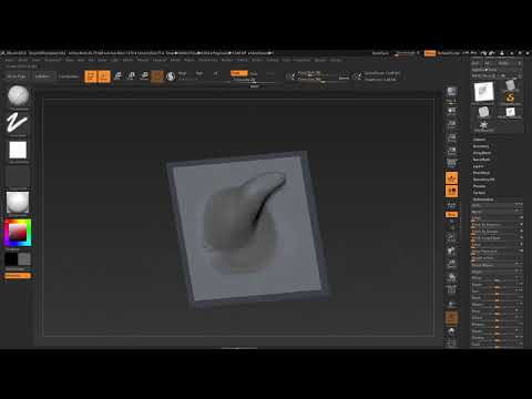 ZBrush 2018 ve 4R8 - Güncellemelerle ilgili Video Eğitimi: 11.2 Vector Displacement Mesh (VDM)