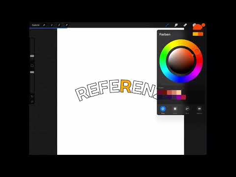 Procreate tutorial - Basics of digital drawing on the iPad: 3.4 | Reference level