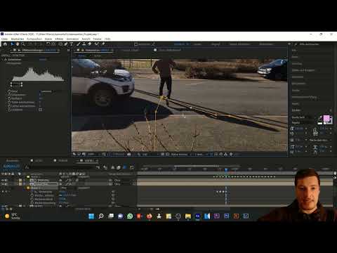 After Effects dersi: 10.7 | Trafik kazası simülasyonu: Kişinin gölgesi