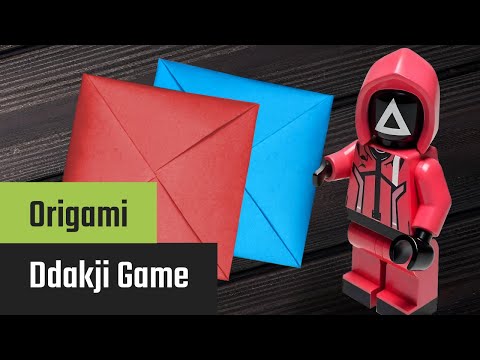 Forhåndsvisningsbillede: Ddakji Origami: En komplet foldningsvejledning med video og fotos